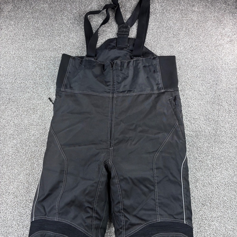 Yamaha Adventure‎ Bibs Women's Large Black Insulated Snowmobile Moto Pants